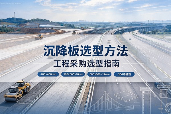 龙港沉降板选择方法