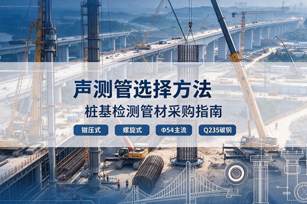 龙港声测管选型标准