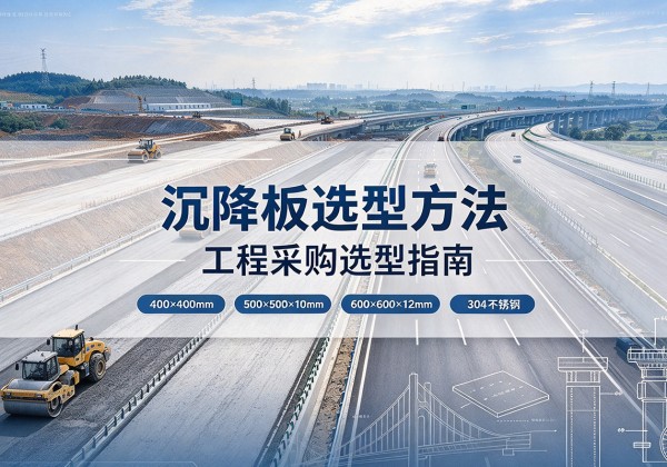 龙港沉降板选择方法