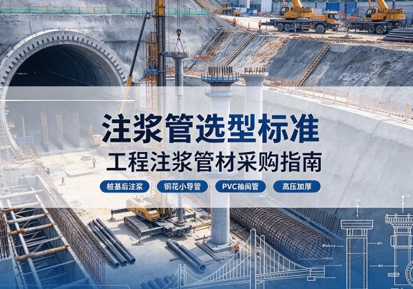 龙港注浆管选型标准